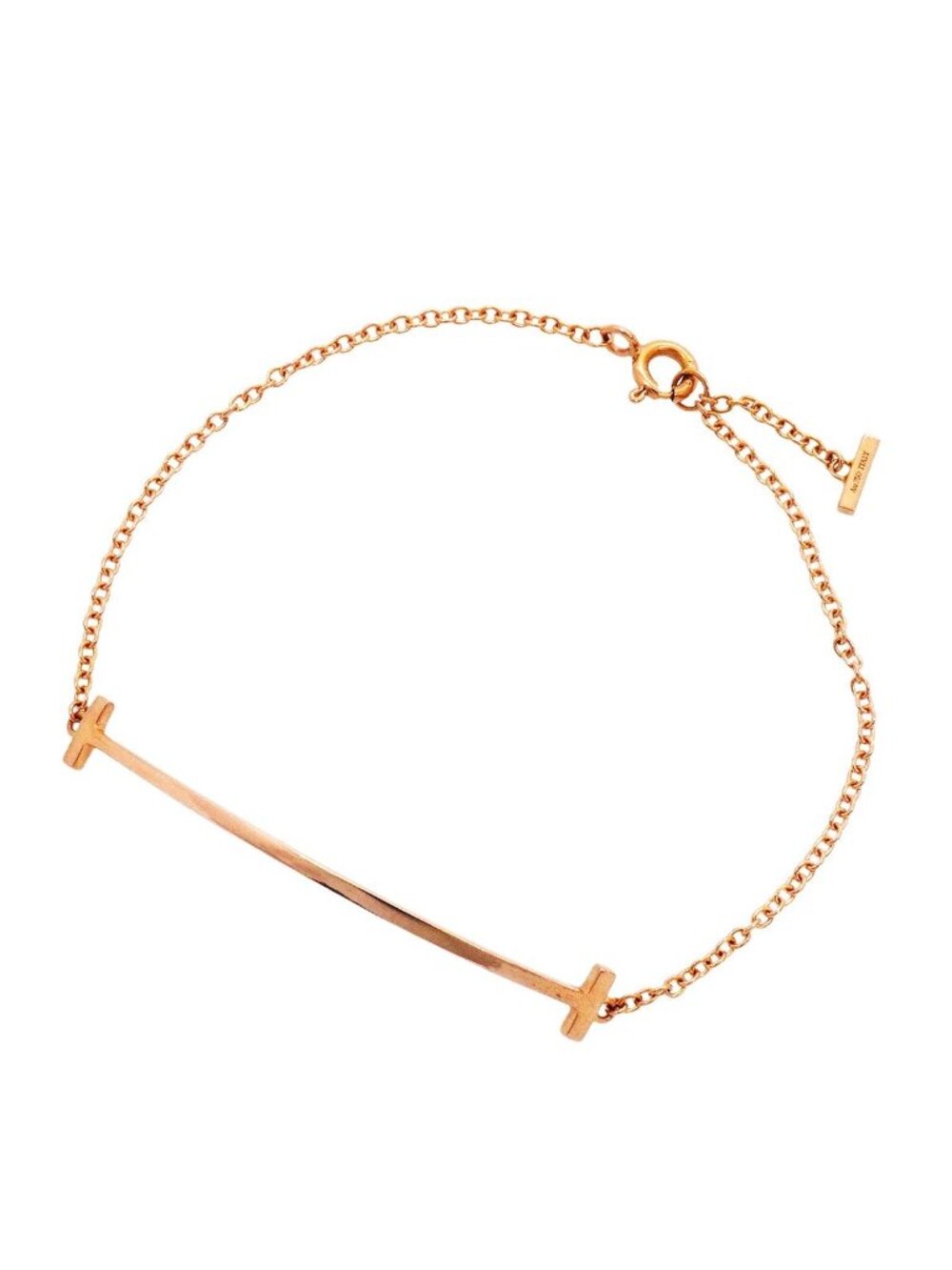 Tiffany & Co Bracelet T Smile Small 18k Pink Gold